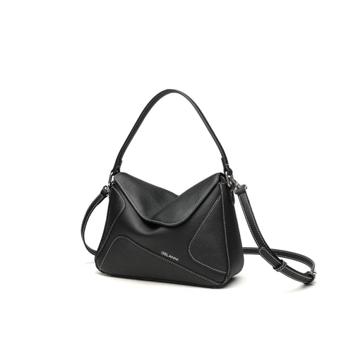 Puzzle Crossbody Bag - Black